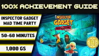 Inspector Gadget - MAD Time Party 100% Achievement Walkthrough * 1000GS in 50-60 Minutes *