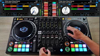 PRO DJ DOES INSANE HALLOWEEN MIX - Fast and Creative DJ Mixing Ideas