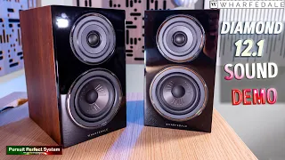 "Ridiculously Good!" Wharfedale Diamond 12.1 HiFi Speakers Sound Demo REVIEW