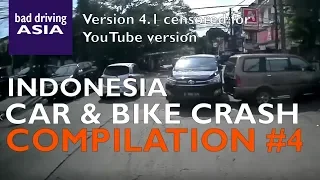 Indonesia Car & Bike Crash Compilation #4 - censored for YouTube version