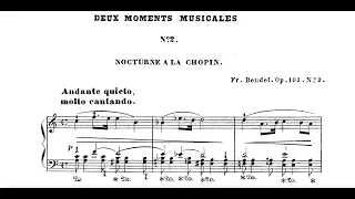 Franz Bendel: "Nocturne a la Chopin" op. 102 No. 2