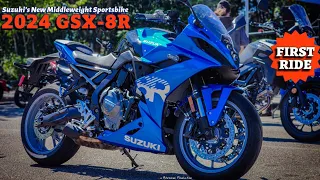 Suzuki's Newest Sportsbike - 2024 Suzuki GSX-8R: First Ride