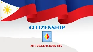 PHILIPPINE CITIZENSHIP