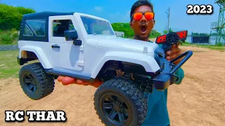 RC New 2023 White THAR Fastest Car Unboxing & Testing - Chatpat toy tv
