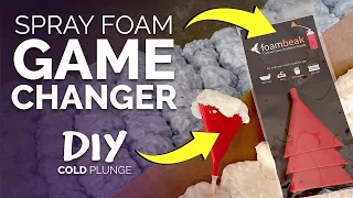 What is the best spray foam for a DIY Cold Plunge? Plus! Foambeak Nozzle Review