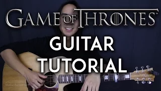 Game Of Thrones Theme Song Acoustic Guitar Cover + Video Lesson Tutorial (Boyce Avenue Version)