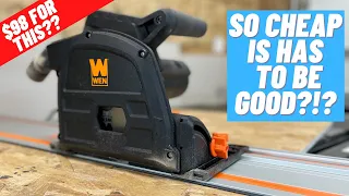 How Cheap Is Too Cheap?? || Wen Track Saw CT1065 || Review