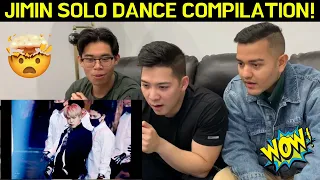 SHOCKED REACTION TO BTS Jimin solo dance compilation