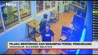 Penyerangan Pengunjung di Cafe di Makassar Terekam CCTV - Police Line 23/07