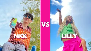 Nick Bencivengo Vs Lilly Ketchman TikTok Dances Compilation (April 2022)