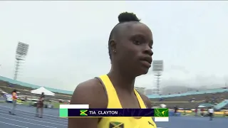 CARIFTA49: 100m U-20 Girls Semi-Final 2 | SportsMax TV