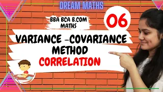 Covariance and variance Method|Correlation|Business Statistics