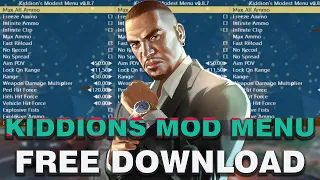 GTA 5 MOD MENU | GTA V MOD MENU 2023 PC | KIDDIONS | UNDETECTED