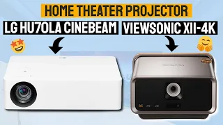 LG Cinebeam HU70LA 4K Projector And Viewsonic X11-4K Projector Review