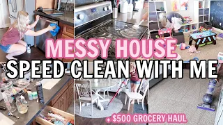 EXTREME MESSY HOUSE CLEAN WITH ME | SUMMER CLEANING MOTIVATION | WHOLE HOUSE SPEED CLEANING ROUTINE