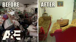 Hoarders: Family Tension EXPLODES, But Somehow Cleanup Gets Done | A&E