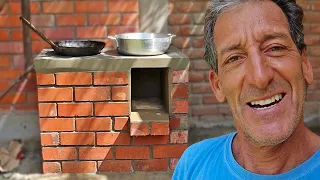 Construyendo una Cocina a LEÑA desde cero