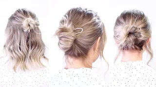 3 CUTE & EASY HAIRSTYLES FOR SPRING | Milabu