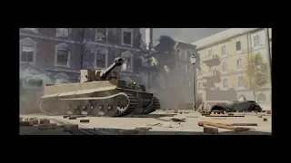 Sniper V2 remastered Destroyed a Tiger 1 panzer VI in berlin ww2 ps4 headshot easy