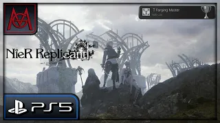 NieR Replicant ver.1.22474487139... (Upgraded 33 Weapons to Their Maximum Level) تروفي قذر