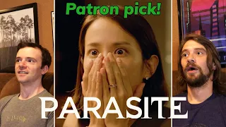 MOVIE REACTION Parasite (2019) PATRON PICK First Time Watching Reaction/Review