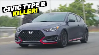 The New FWD HOT HATCH KING - Hyundai Veloster N DCT Track Review