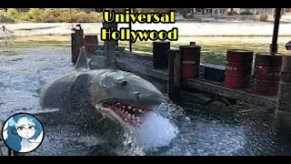 (2016)Universal Studios Hollywood Walkthrough | Full Backlot Tour (Jaws Ride)