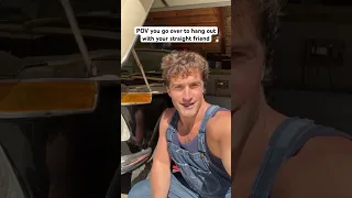 Gay Mechanic helps straight friend