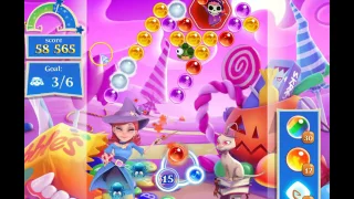 Bubble Witch Saga 2 Level 1305 with no booster