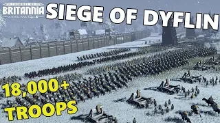Epic 3 v 4 Siege! 18,000 Man Siege Of Dyflin - Thrones Of Britannia
