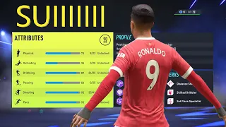 Best Cristiano RONALDO Striker Build - FIFA 22 Career Mode