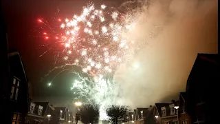 Vuurwerk 2020 - 't is weer 5 min. gekkenhuis