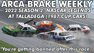 "You're getting banned after this race." | ARCA Brake Weekly - NASCAR Legends at Talladega