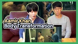 Koreans React to 【Aamir Khan Body Transformation】 | Dangal | Aamir Khan Reaction