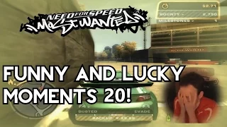 Funny And Lucky Moments - NFS Most Wanted - Ep. 20