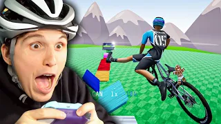 Der FAHRRAD Simulator CARTOON Parkour 2.0