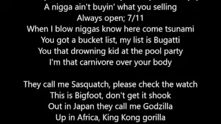 Ice Cube - Sasquatch - Lyrics Scrolling