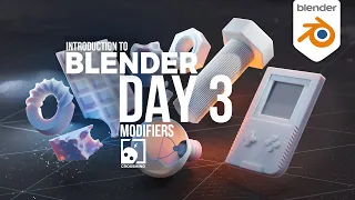 Blender Day 3 - Modifiers -  Introduction Series for Beginners