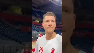 Nemanja Nedović najavljuje Zvezdinu pobedu nad Jang Bojsom u Ligi šampiona! ⚽️ #crvenazvezda