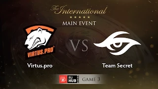 Virtus.pro -vs- Secret, TI5 Main Event, LB Round 3, Game 3