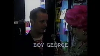 Boy George - New York Interview (1995) Public Access TV