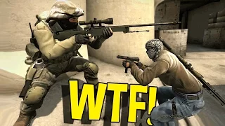 CS:GO FUNNY MOMENTS - WTF DUMBEST SNIPER EVER, KNIFE TROLLING & MORE