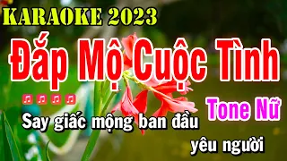 Đắp Mộ Cuộc Tình Karaoke Tone Nữ Beat Phối Dễ Hát Karaoke Bảo Ngọc