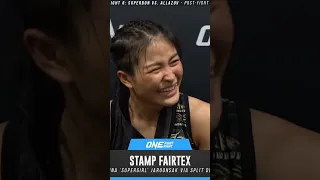 Stamp Fairtex talks about her love for Jessi after ONE Fight Night 6