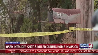 OSBI investigating after intruder shot and killed during burglary at Guthrie home