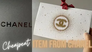 I BOUGHT THE CHEAPEST THING ON CHANEL!! | CHANEL UNBOXING | ASMR UNBOXING | ASMR SOUNDS