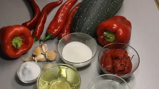 Аджика кабачковая. Очень вкусная  заготовка на зиму.