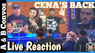 John Cena's Back to Team with KO Against Reigns & Zayn - Live Reaction | Smackdown 12/16/22