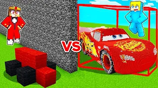 Minecraft NOOB vs PRO: RIESEN CARS SUPER AUTO BAU CHALLENGE  ⛏