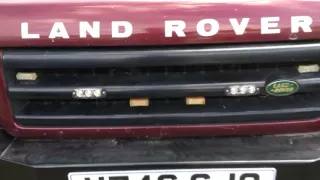 Land Rover Discovery 2 strobe lights